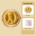 thumbnail image 4 of CHOK Washer Lint Catcher with Mesh Bag Reusable Washing Machine Pet Fur Hair Filter Dirty Collection Cleaning Laundry Ball, 4 of 8
