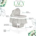 thumbnail image 2 of Dream On Me Lacy, Portable 2-in-1 Bassinet and Cradle, #442, 2 of 9