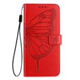 thumbnail image 2 of Butterfly Wallet Case for iPhone 17 Pro with Card Slots & Stand - Shockproof Red, 2 of 5