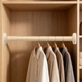 thumbnail image 1 of Usloyux Telescopic Curtain Rod, No Drilling Stainless Steel Tension Pole For Shower Curtains, Clothes Drying Rack, Space Optimization Tool, Adjustable Bathroom Organizer For Window, Closet, Kitchen,, 1 of 6