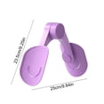 thumbnail image 3 of FHBVT Pelvic Floor Muscle Trainer Multi-Part Shaping Fitness Equipment Non-Slip Silicone+ABS Engineering Plastic Postpartum Repair Adjustable for Leg Arm Back Home Gym Suitable for All Body Types, 3 of 6
