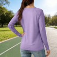 thumbnail image 4 of Ailaofu Women's Sun Shirts Protection Rash Guard Long Sleeve Swim Shirts Quick Dry Lightweight Workout Tops, 4 of 7