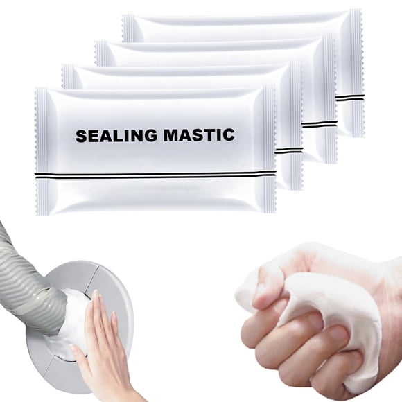 Yunuuuoa Upgraded Repair Sealing Waterproof Sealant Mastic Mending Mud for Wall Hole Air Conditioning Pipe Penetration Crack Filler Gap Sealer Home Repair Caulk Roof Foundation Leak Fix Adhesive