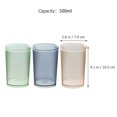 thumbnail image 3 of SHISUYAN 3pcs Household Toothbrush Holder Cup Reusable Portable Mouthwash Cup Simple Style Cup, 3 of 8