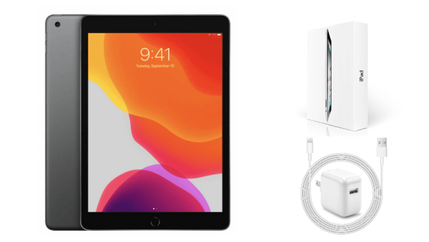 Open Box Apple iPad 8th Gen A2428 (WiFi + Cellular Unlocked) 32GB