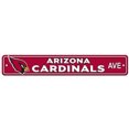 thumbnail image 1 of Panneau de Rue Arizona Cardinals Ave 4"x24 Pouces Logo d'Équipe de Football NFL Avenue Man Cave, 1 of 1