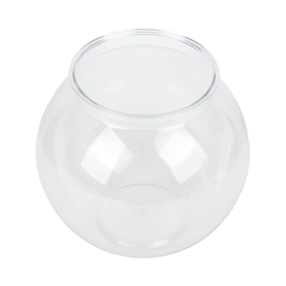 Small Round Fish Tank, Heavy Duty Fish Bowls Plastic Durable For Party Favors For Desk L