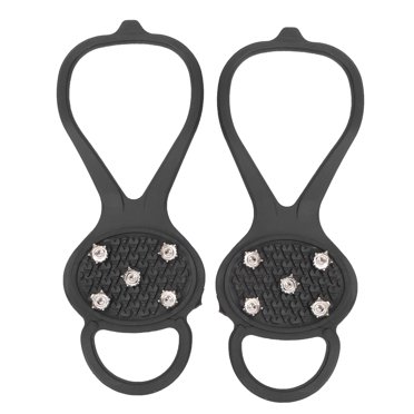 Snow Shoe Spikes, Silicone Porrtable Free Size Snow Spikes Claw Foldable  For Activities For Hiking For Mountaineering