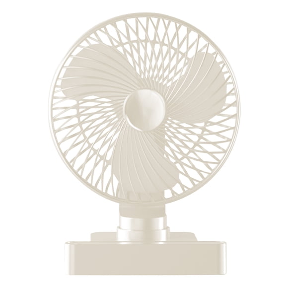 Table Fan, Rechargeable Battery Operated Desk Fan with Led , Quiet Table Fan for Home, 180° Adjust Tilt, 3 Speeds Settings, Portable Fan for Office, Kitchen