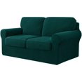thumbnail image 1 of CHUN YI Stretch Checks Spandex Sofa Cover Separate Backrests Cushions Cover Slipcover, 1 of 5