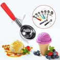 thumbnail image 3 of Jinsinto Stainless Steel Ice Cream Scoop Fruit And Vegetable Spoons Kitchen Gadget Tool, 3 of 5