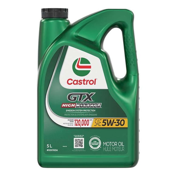 Castrol GTX – High Mileage 5W30 - 5 l
