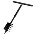 thumbnail image 1 of Ground Drill with Handle Auger Bit 180 mm Three Spirals Steel Black, 1 of 4