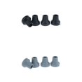 thumbnail image 1 of 8 Pcs Rubber Skid Resistant Cane Tips Crutchs Pads s Replacement Tip Bottom Ends,Heavy Duty( Gray), 1 of 4