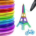 thumbnail image 4 of 20 Colors 3D Pen Refills - PLA Filament 1.75mm, Safe & Eco-Friendly for Kids & 3D Printers, 4 of 7