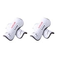 thumbnail image 2 of Baohd Durable Construction Veau Protecteur pour Adulte Formation de Football Réglable Jambe de Protection Manches Adolescent Blanc 2Set, 2 of 6
