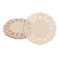 thumbnail image 1 of 100pcs Paper Doilies, 3.5 Inch Lace Paper Doilies, Disposable Paper Placemats Brown, 1 of 7