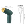 thumbnail image 2 of Cordless Handheld Electric Mixer with 3 Speed Settings for Cake Baking and Whipped Cream, 2 of 2