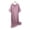 Purple, variant on Sakmal Cloud-Like Cotton Nightgowns for Women Cotton Breathable Blue Night dress Long Short Sleeve Crew Neck Solid Nightgowns