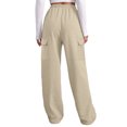 thumbnail image 4 of Chandail à Capuchon de Sport Extérieur Confortable pour Femmes, Pantalon à Cordon, Design avec Poche, Coupe Décontractée, Matériau Respirant, pour la Randonnée/le Cyclisme, Séchage Rapide, Léger, Polyvalent, Tenue Active Style Intemporel, 4 of 7
