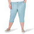 thumbnail image 1 of Lee Riders Women's Plus Comfort Waist Utility Capri, 1 of 5