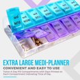 thumbnail image 4 of MEDca Weekly Pill Organizer, Twice-a-Day, 1 Pill Organizer Extra Large, 4 of 9