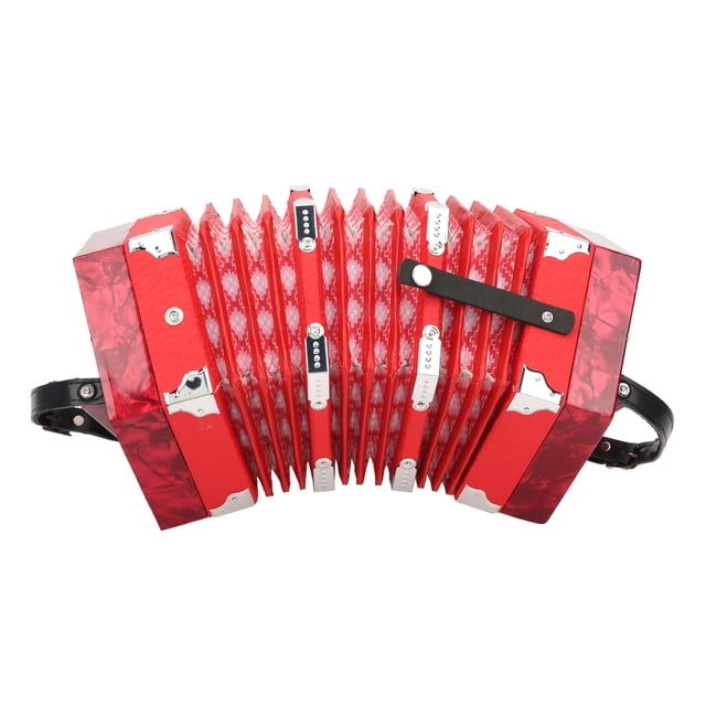Cergrey Concertina Instrument, Portable Concertina Accordion, For Children Beginner Adults Toddlers