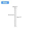 thumbnail image 2 of Unique Bargains Compression Spring, 5 Pack 304 Stainless Steel, 3mm OD, 0.3mm Wire, 45mm Length, 2 of 6
