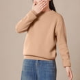 thumbnail image 2 of Timegard Winter Baby Clothes Fall Boy Girls Knit Comfy Warm Pullover Casual Loose Kids Solid Color Tops, 2 of 6