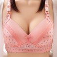 thumbnail image 3 of Soutiens-gorge à Enfiler pour Femmes, Soutien-Gorge à Enfiler avec Encolure en V, Style T-Shirt, W-1261, Roses, TG, 3 of 8