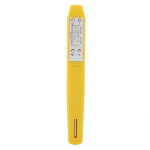Thermomètre Alimentaire, 1Pc Lecture Instantanée Thermomètre Alimentaire Numérique Cuisine Cuisson BBQ Sonde De Viande(Jaune)