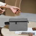 thumbnail image 4 of Rbaofujie Trousse de Toilette de Voyage pour Femmes et Hommes Sac de Rasage Imperméable pour Voyage Sacs de Rangement Pliables avec Poignée Liquidation, 4 of 8