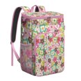 thumbnail image 1 of Boho Floral Design Backpack Cooler - 20L Leakproof & Lightweight, Perfect for Picnics and Outdoor Activities, 1 of 2
