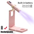 thumbnail image 4 of Cordless Nail Lamp with Stand Handheld UV Light with LCD Display, 4 of 8