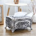thumbnail image 3 of Elegant Tissue Box Holder Organizer Napkin Dispenser Box holder for Office Home Tin, 3 of 8