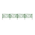 thumbnail image 2 of Garden Picket Fence, Plastic Lawn Edging, Decorative Landscape Border, Weather-Resistant Yard Divider, Easy Assembly Flower Bed Panel, 2 of 9