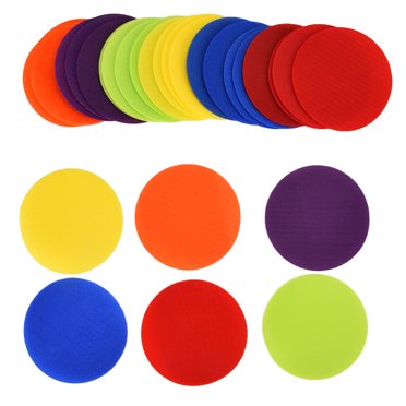 Floor Dot Marker,Carpet Markers Children Game Classroom Carpet Spot Marker Carpet Hook And Loop Marker Modern Innovation