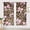 A-pink Brown, variant on Farmhouse Kitchen Curtains 27.5Wx39H Inch Rod Pocket Grey Country Kitchen Curtains Vintage Farm Animal Chicken Cow Pig Western Kitchen Decor Rustic Living Room Window Drapes Fabric 2 Panels