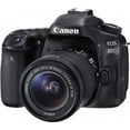 thumbnail image 2 of Canon EOS 80D DSLR Camera with 18-55mm Lens (International Model) (1263C005) - Starter Bundle, 2 of 7
