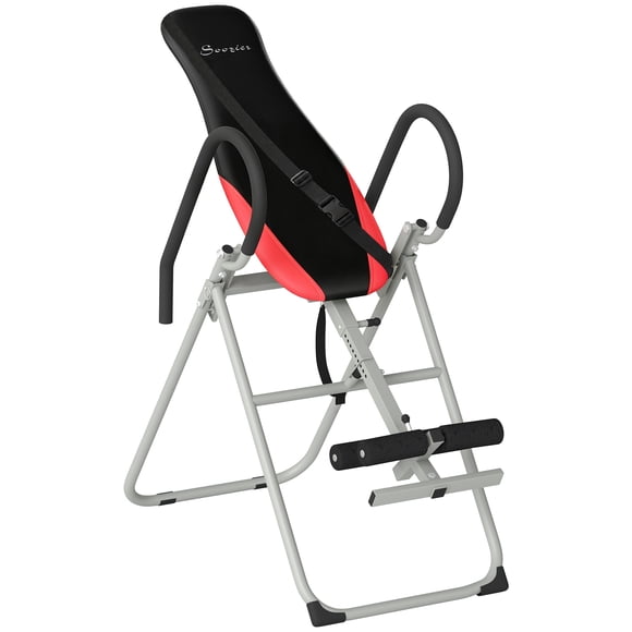 Soozier Inversion Table, Folding Inversion Table w/Adjustable Ankle Lock
