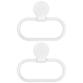 thumbnail image 1 of MIANGASTORE 2 Pcs Porte-Serviettes Anneau pour Serviette à Main Cintre de Salle de Bain Porte-Serviettes Mural, 1 of 8