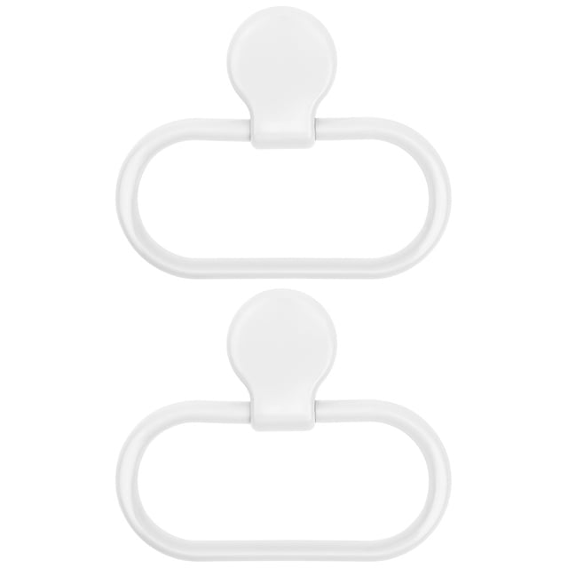 MIANGASTORE 2 Pcs Porte-Serviettes Anneau pour Serviette à Main Cintre de Salle de Bain Porte-Serviettes Mural