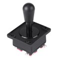 thumbnail image 4 of Durable American Style Joystick With Microswitch Replacement Parts For Arcade Game Machines From 8 Ways Operation Elliptical 16 Cm Black, 4 of 8