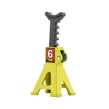 segolike 6 Ton Scale Jack Stand, Height Adjustable, Replacement, Durable Decoration Tool, yellow