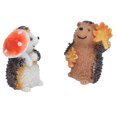 thumbnail image 1 of Hedgehog Figurines, Hedgehog Ornament Synthetic Resin Durable  For Bedroom For Study, 1 of 8