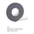 thumbnail image 2 of NIYANGLE 4 Pcs Corde de Chaise Longue Corde Latex Assise Confortable Gris, 2 of 8