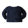 thumbnail image 4 of Boys‘ Fall Fashion  Solid Color Tops and Plaid Suspender Pants Overalls, 4 of 9
