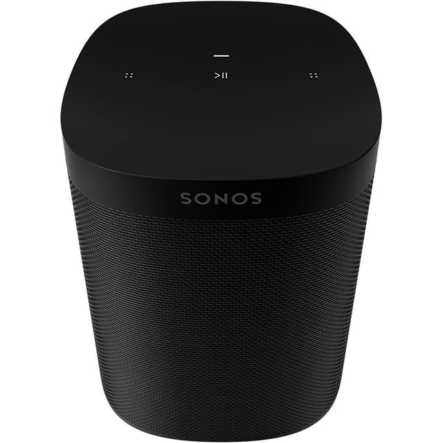 Refurbished (Good) Sonos One SL Microphone Free smart Speaker - Black