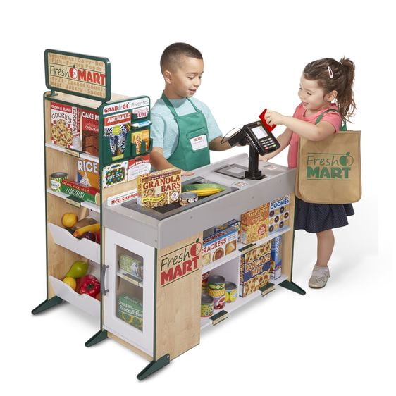 Melissa & Doug Fresh Mart Grocery Store Playset
