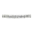 thumbnail image 1 of 100 Pcs Rondelles en Strass avec Grandes Rondelles Rondes Multicolores Trous Breloque Perles Entretoises Bijoux Cristal Multicolores Perles en Vrac pour Bricolage Collier Blanc, 1 of 7